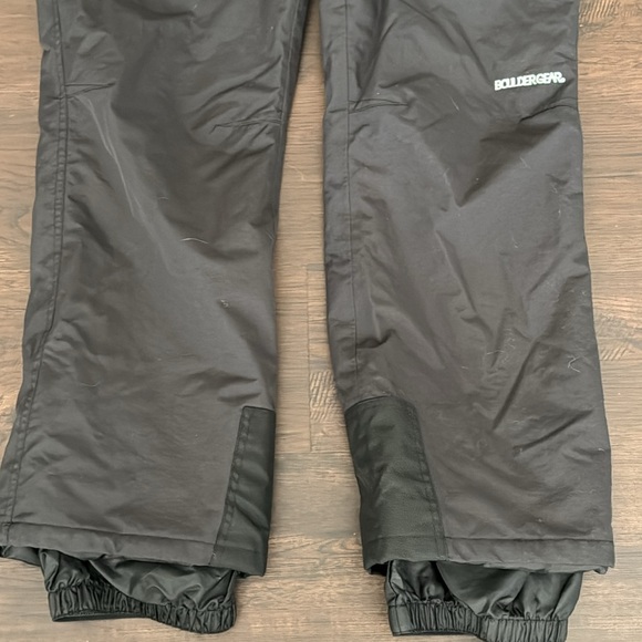 BOULDER GEAR PINNACLE INSULTED SKI PANTS BIB BLACK - Picture 3 of 11